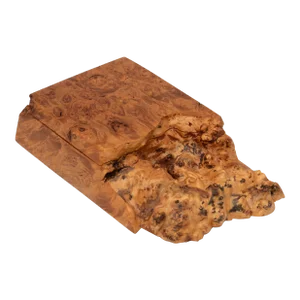 Michael Elkan Burl Spalted Birdseye Maple Free Live Edge Craft Box 1983