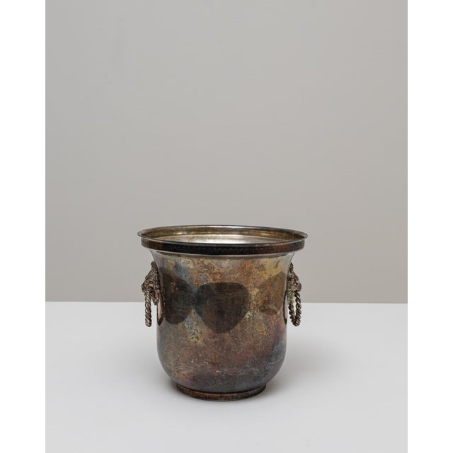 20th Century French Silver Plated Champagne Bucket For Sale - Image 18 of 18