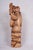French Artist, Original Neo-Rococo Statuette of Lutenist, 1840s, Lacquered Pear Wood For Sale - Image 8 of 18