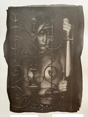 Ian Sanderson, Caroline, Platinum Palladium Print, 1999