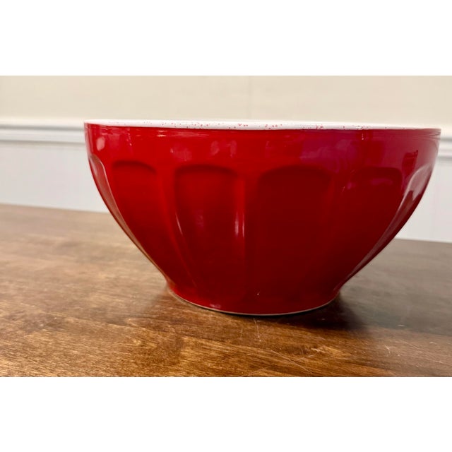 1990s Modern Colorful Ribbed Nesting Bowls - Set of 4 For Sale - Image 11 of 12