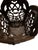 Pair of Heavy Vintage Cast Iron Gothic Cathedral Candle Holders For Sale - Image 10 of 12