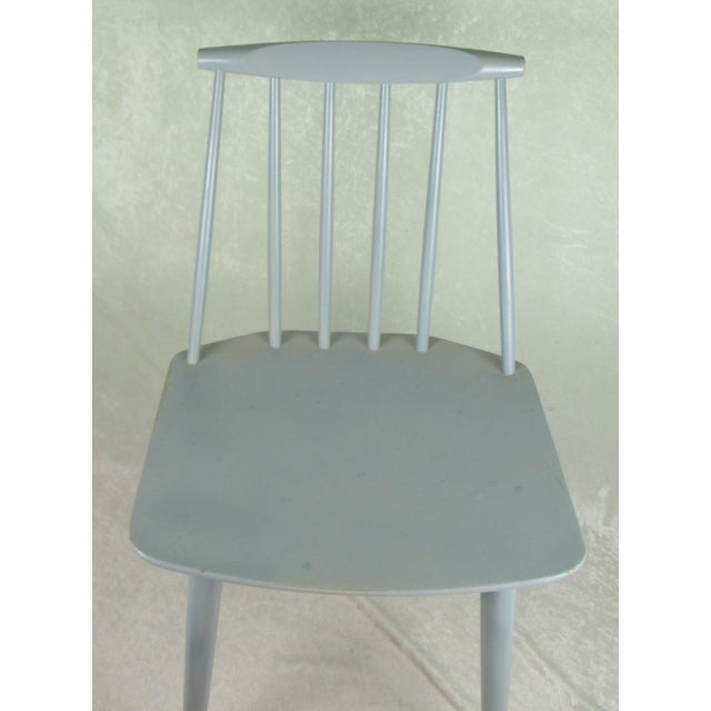 Mid 20th Century Folke Palsson J 77 Chair by FDB Mobler For Sale - Image 10 of 12