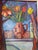A striking and whimsical original oil painting by renowned Ukrainian-American modernist artist David Burliuk (1882–1967)....