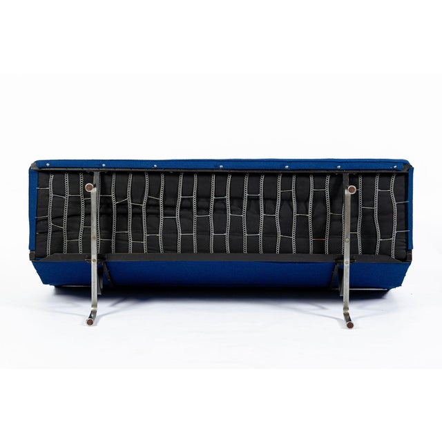 Mid Century Blue Sofa Compact by Eames for Herman Miller 1970s For Sale - Image 12 of 12