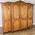 Vintage Louis XVI French Oak Four Door Carved Armoire For Sale - Image 11 of 11