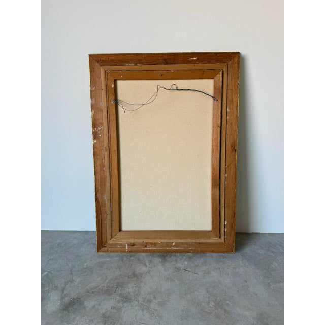 70's Vintage Itzchak Tarkay - Style Two Womans Portrait Oil on Canvas Painting For Sale - Image 12 of 12