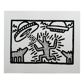 Keith Haring, Untitled 1982 (Dogs with Ufo's), 2000s, Paper For Sale