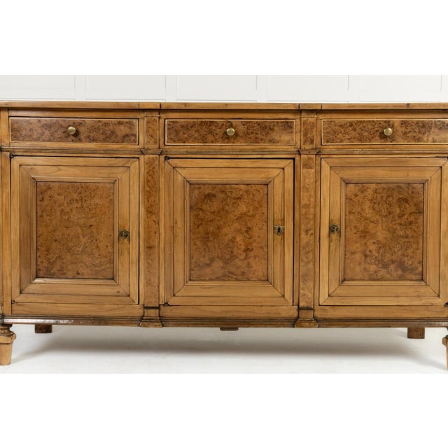 Brown French Cherry and Elm Enfilade, 18th Century For Sale - Image 8 of 9