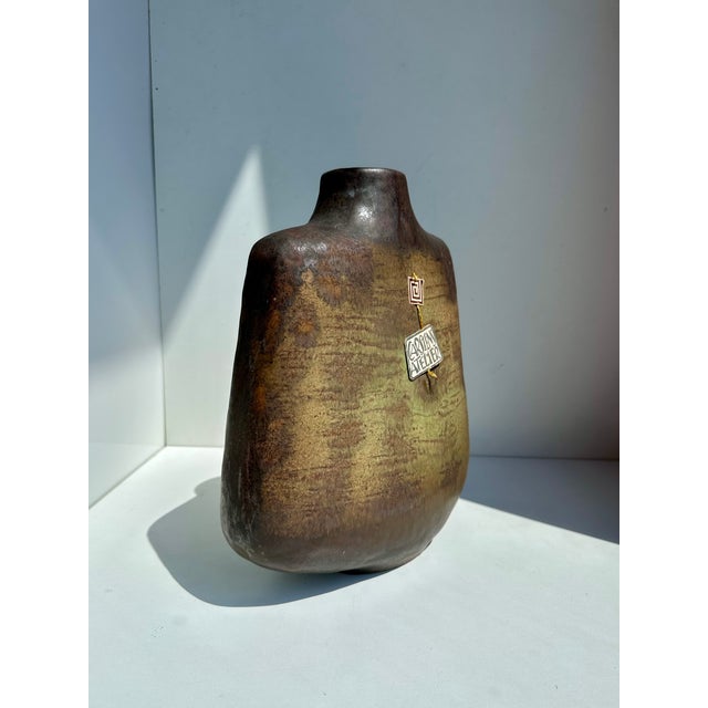 Mid-Century Ceramic Vase by Gerda Heuckeroth for Carstens Atelier, Tönnieshof Fredelsloh, Germany, 1960s For Sale - Image 4 of 18