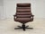 1970s Danish Swivel Armchair in Brown Furniture Leather from Georg Thams, 1970s For Sale - Image 5 of 18