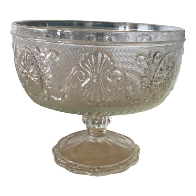 Glass Pedestal Bowl Chairish