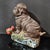 Handcrafted ceramic dog sculpture from traditional Shiwan kiln, renowned for expressive Chinese folk pottery art. This...