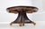 Vintage Regency Style Mahogany Radial Table For Sale - Image 10 of 18
