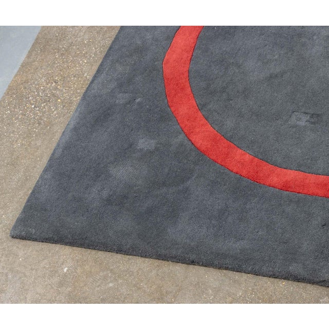 Contemporary Safavieh Postmodern Gray Geometric Carpet, 13' 3" X 9' 5" For Sale - Image 3 of 8