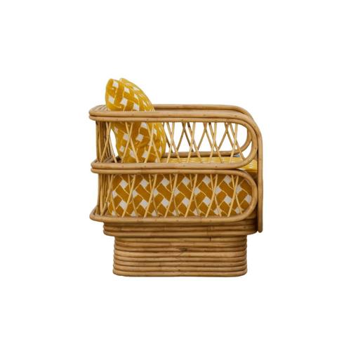 Not Yet Made - Made To Order Luna Chair in Stained Rattan by Popus Editions For Sale - Image 5 of 11