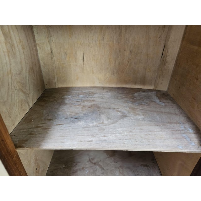 Art Deco Bedside Tables in Walnut Burl with Marble Tops, 1930, Set of 2 For Sale - Image 14 of 18