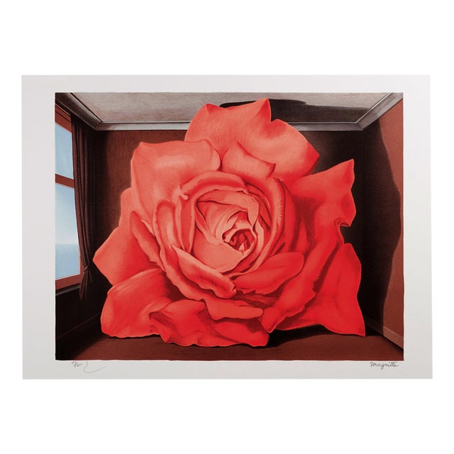 René Magritte, Le Tombeau Des Lutteurs, Lithograph For Sale