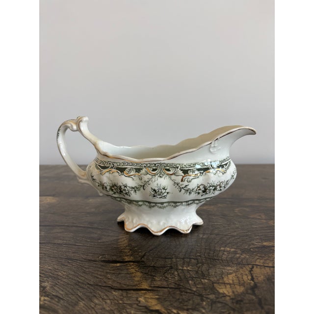 This is an antique "King Edward" semi-porcelain piece manufactured by the British Canadian Crockery Co. Limited. Items...