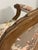 Vintage Louis XVI Style Carved Wood Fauteuil Armchairs in Floral Chinoiserie Upholstery - A Pair For Sale - Image 18 of 18
