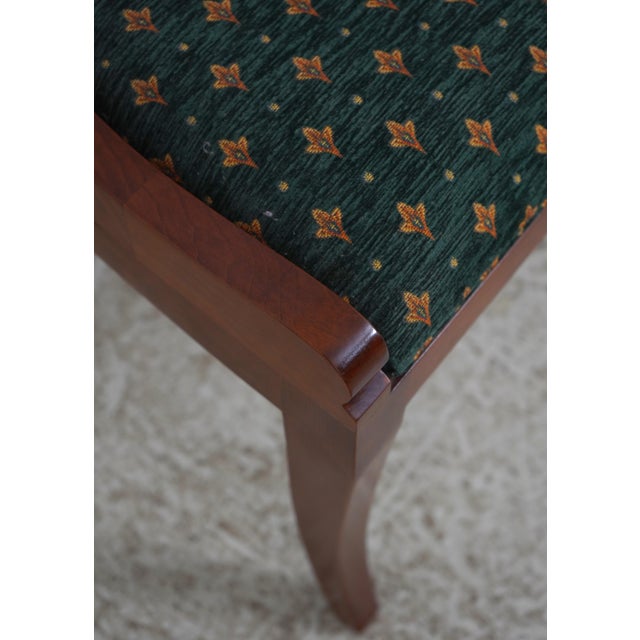 Set of 6 Stickley Cherry Regency Dining Room Chairs For Sale - Image 10 of 18