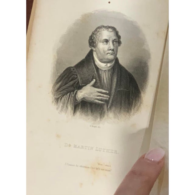 19th‑Century 5‑Volume Antique Book Set - History of the Reformation, J. H. Merle D’Aubigné - Christianity, History Buffs, Book Collectors - See Pics! For Sale In New Orleans - Image 6 of 12