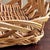 Mid-20th Century Mediterranean-Style Openwork Basket Tray For Sale - Image 11 of 12