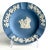 English Vintage Wedgwood Blue Jasperware Ashtray or Catchall Dish For Sale - Image 3 of 8