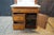 Antique Late Victorian Eastlake Walnut Marble Top Washstand Mirrored Commode 82" For Sale - Image 13 of 14