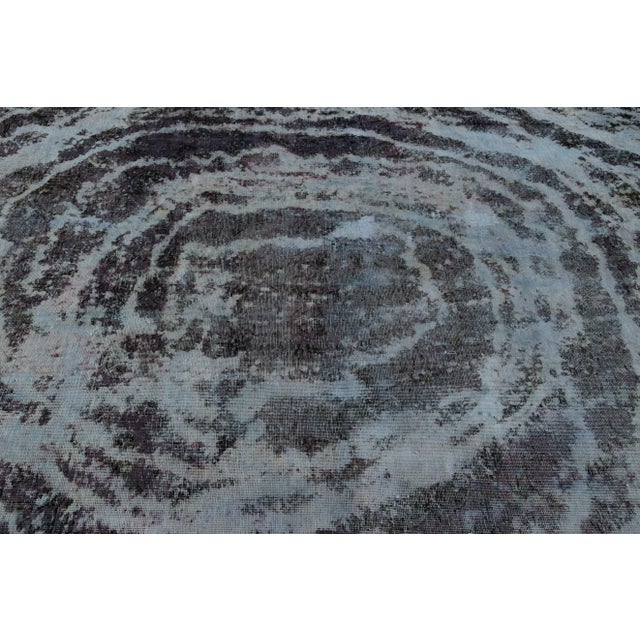 Early 20th Century Vintage Overdyed Rug For Sale In New York - Image 6 of 12