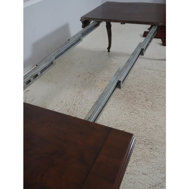 Karges Louis XV Walnut Carved Dining Table For Sale - Image 11 of 18