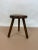 Dutch Wood Stool, 1960s For Sale - Image 4 of 6