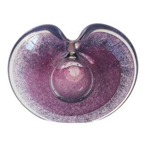 Vintage Michael Nourot Blown Glass Bud Vase