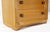 Wood Pair of Mid-Century Modern Blonde Bachelor Chests with Heavy Brass Hardware For Sale - Image 7 of 10