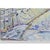 Blue French Vintage Seascape Painting on Board For Sale - Image 8 of 10