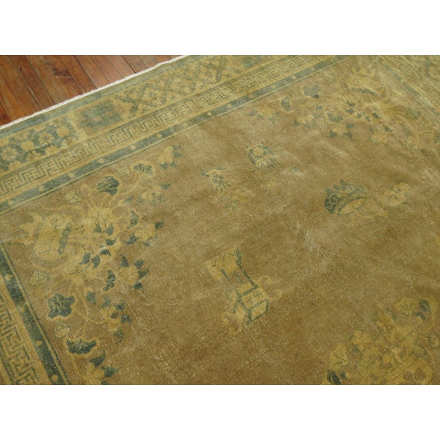 Mid-Century Modern Vintage Chinese Rug - 7'10" x 10'9" For Sale - Image 3 of 18