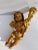 Spanish Painted & Gilt Wood Putti For Sale - Image 4 of 6