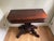 Rococo Hand Carved Late 19th C. Continental Rococo Revival Mahogany Flip‑Top Gueridon / Salon Table For Sale - Image 3 of 11