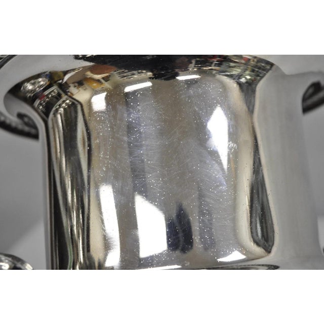 Vintage Traditional Wma Rogers Silver Plated Trophy Cup Urn Champagne Chiller Bar Ice Bucket For Sale - Image 13 of 17