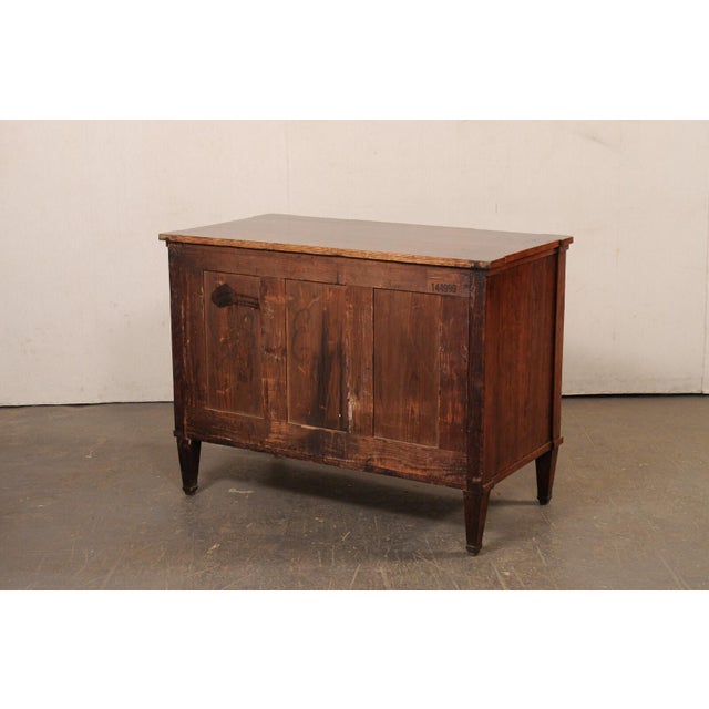 Wood 19th Century German Chest w/Shallow Breakfront For Sale - Image 7 of 11