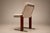 Mid-Century Modern Percival Lafer “Contempo” Dining Chairs, Set of 4 — Hardwood, Chrome & Chenille, Brazil, 1970s - Lot 476B For Sale - Image 3 of 18