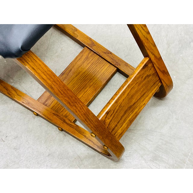 Vintage Ergonomic Kneeling Office Bentwood Chair Chairish