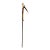 Rare 19th Century Accountant's Cane With Spanish Guard, Circa 1870 For Sale