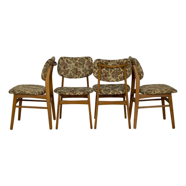 Mid-Century Dining Chairs, Set of 4 For Sale