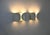 Flos White Foglio Wall Lamps by Tobia & Afra Scarpa for Flos, 1960s, Set of 2 For Sale - Image 4 of 12
