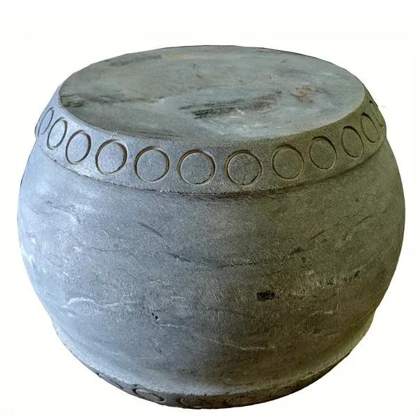Round Stone Stool For Sale In Greensboro - Image 6 of 6