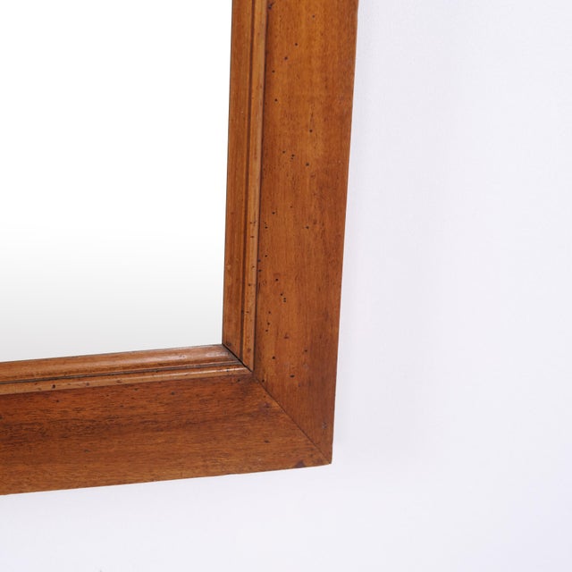 Antique Mahogany Wall Mirror, 1910 For Sale - Image 6 of 8