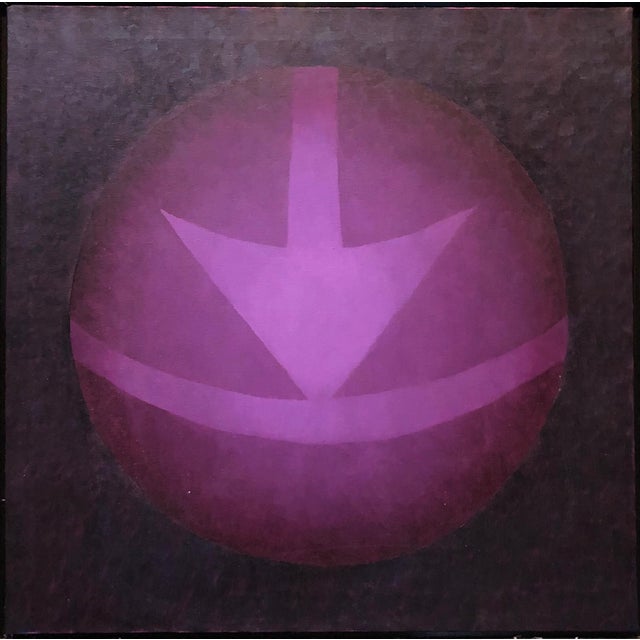 Paul Brach (American, 1924-2007). "Ahola #13". Oil on canvas. Ex. David and Marion Porter estate. Inscribed on the reverse...