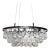 Ochre Arctic Pear Chandelier Round, Dark Bronze 60cm/24in For Sale