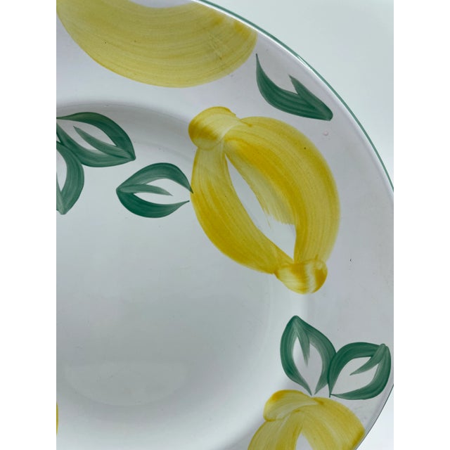 Mediterranean Set of 8 Herend Village Lemonade Pattern Dinner Plates 10 7/8” For Sale - Image 3 of 12